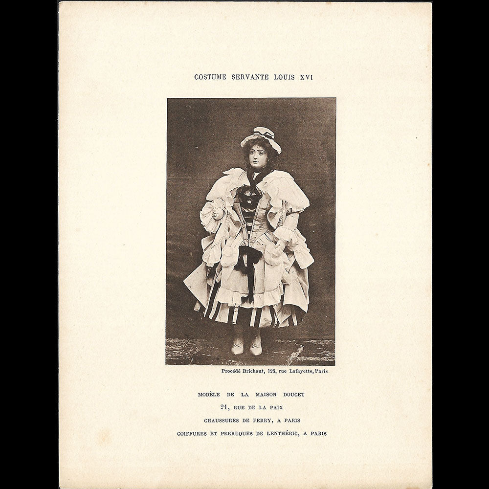 Costumes anciens exécutés par les grands couturiers de Paris (1895)