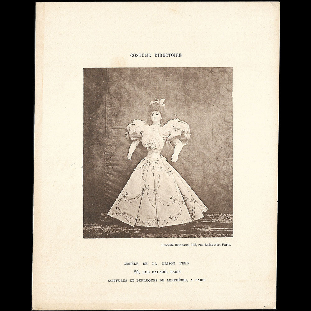 Costumes anciens exécutés par les grands couturiers de Paris (1895)