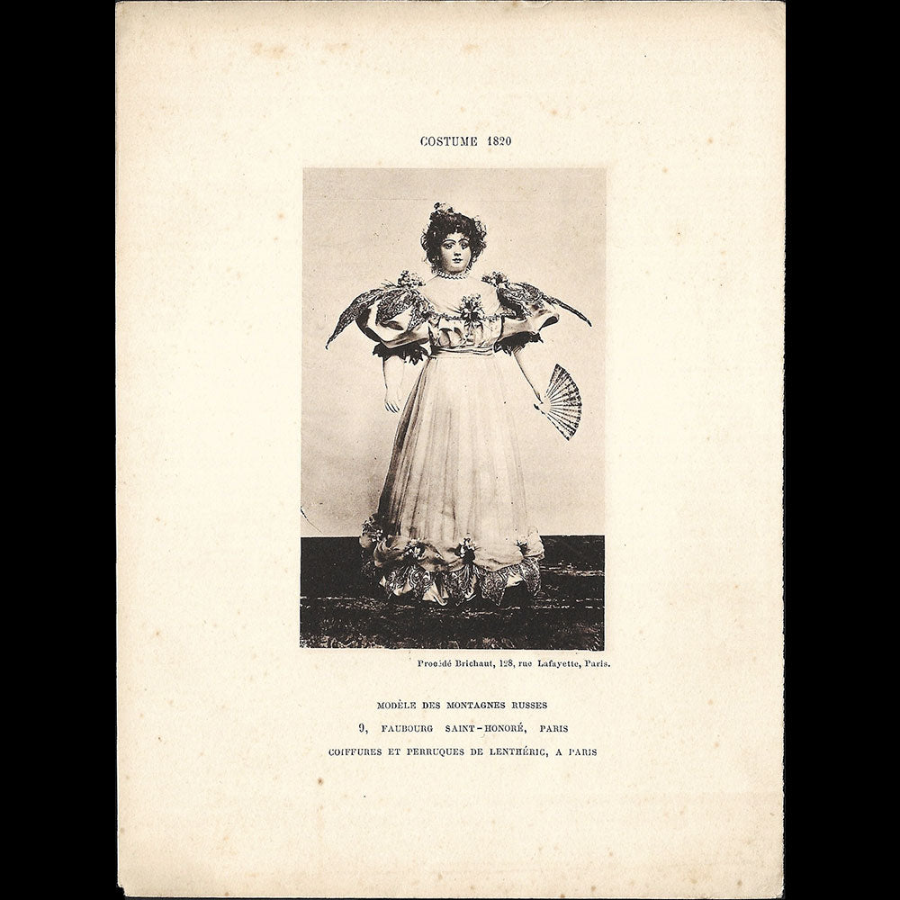 Costumes anciens exécutés par les grands couturiers de Paris (1895)