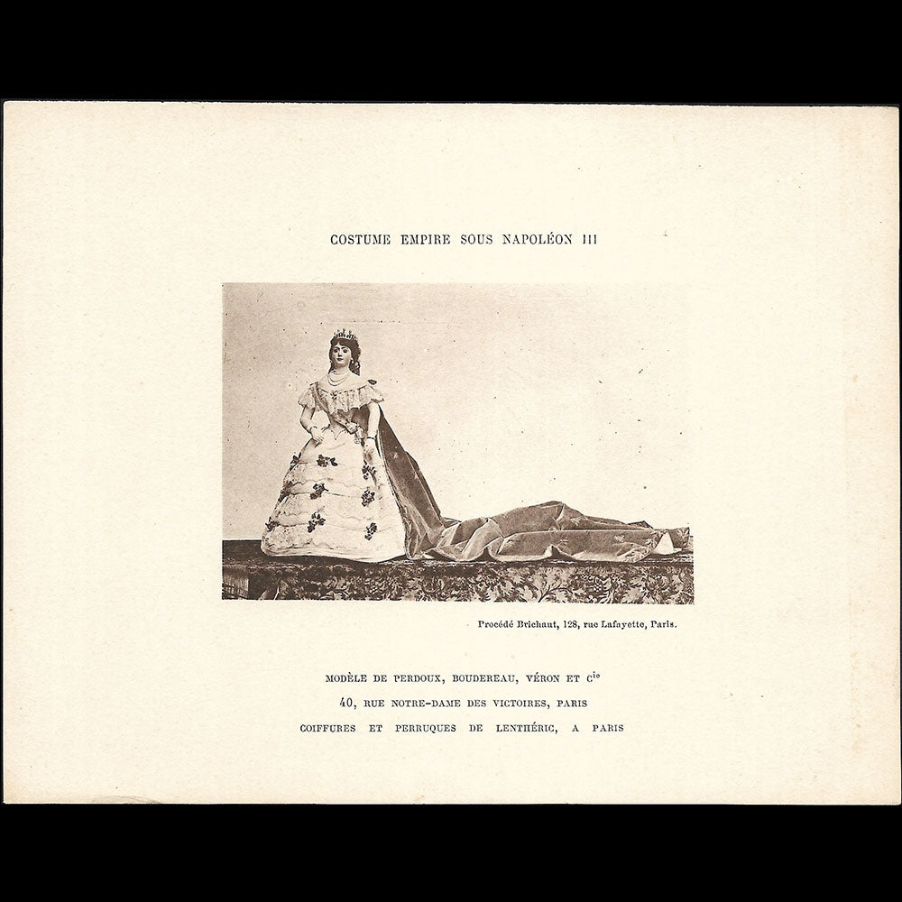 Costumes anciens exécutés par les grands couturiers de Paris (1895)
