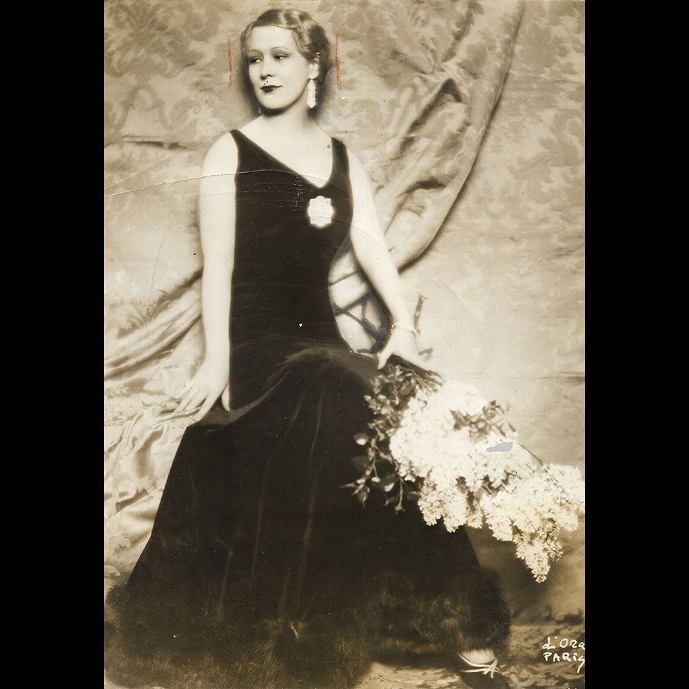 Comtesse de Chasseloup, portrait par D'Ora (1931)