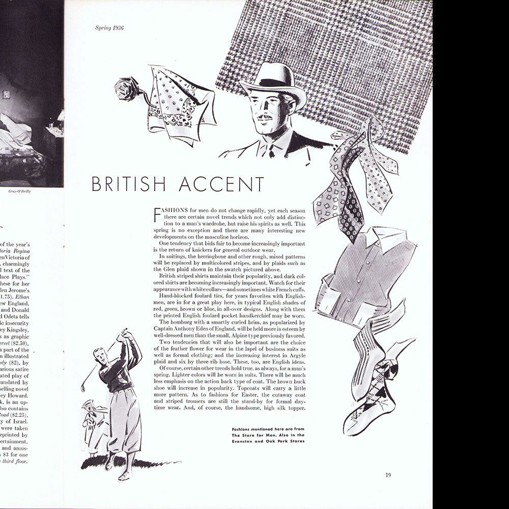 Marshall Field & Company - Fashions of the Hour, Spring 1936