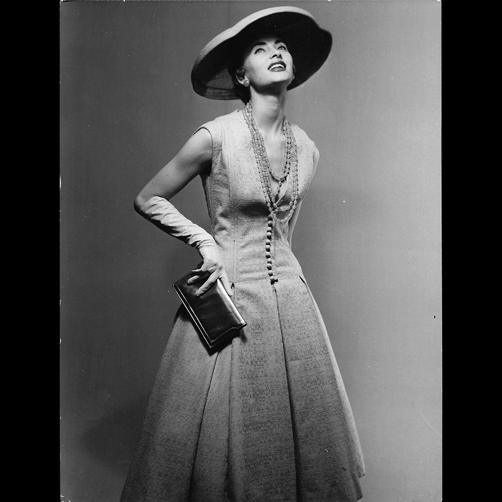 Jacques Heim - Robe d'après-midi Calebasse (1955)