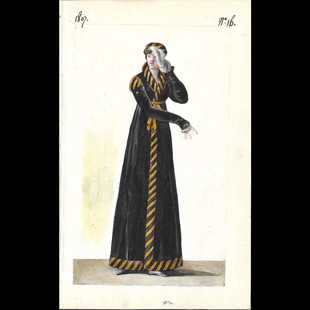 Dessin pour le Journal des Dames et des Modes (1807)
