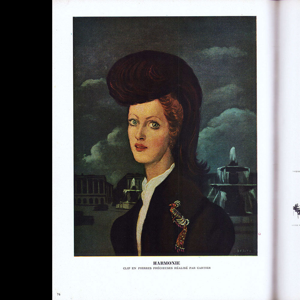 L'Officiel de la Couture et de la Mode - Réunion des 6 numéros de l'année 1945