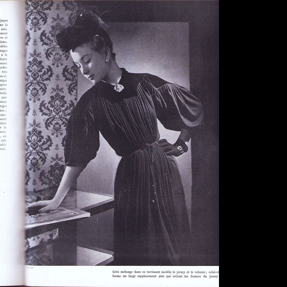 L'Officiel de la Couture et de la Mode - Réunion des 6 numéros de l'année 1945