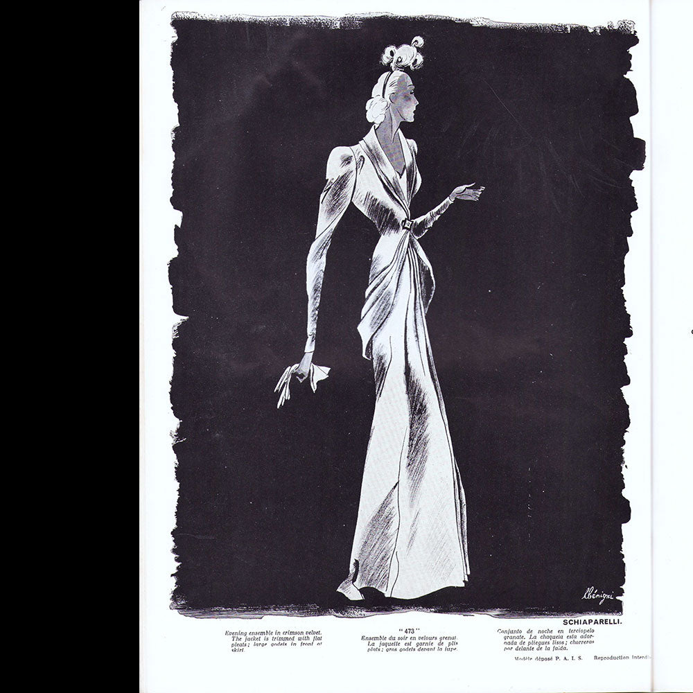 L'Officiel de la mode et de la couture de Paris - novembre 1936