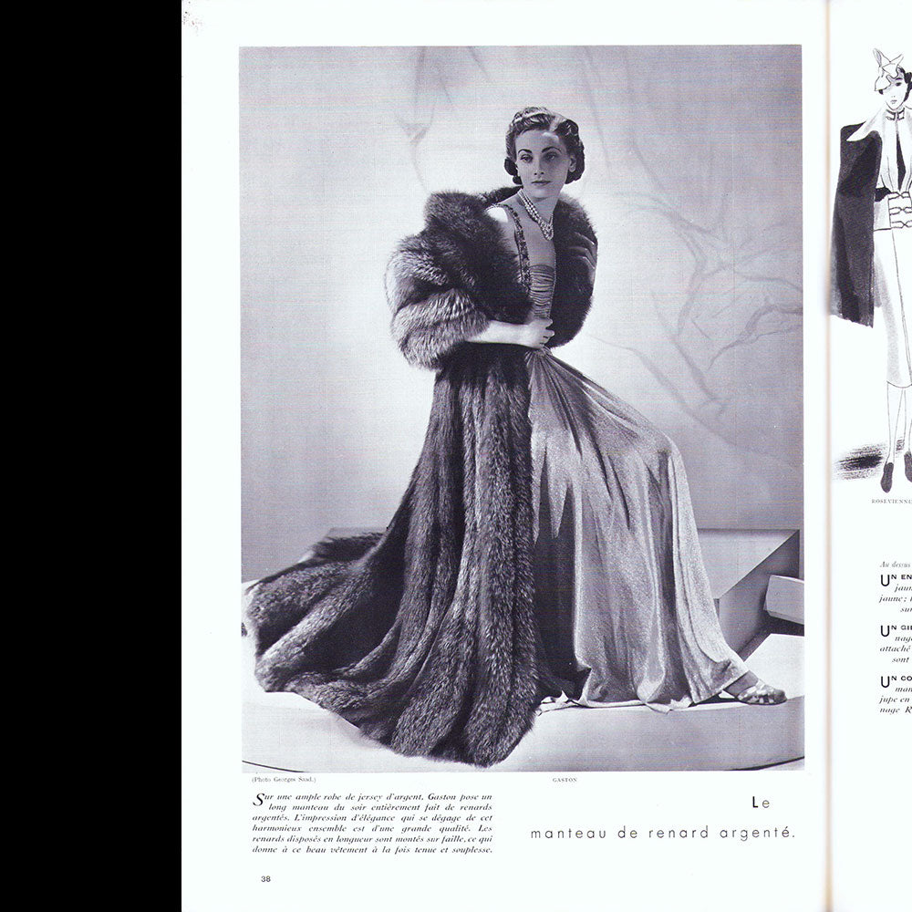 L'Officiel de la mode et de la couture de Paris - novembre 1936