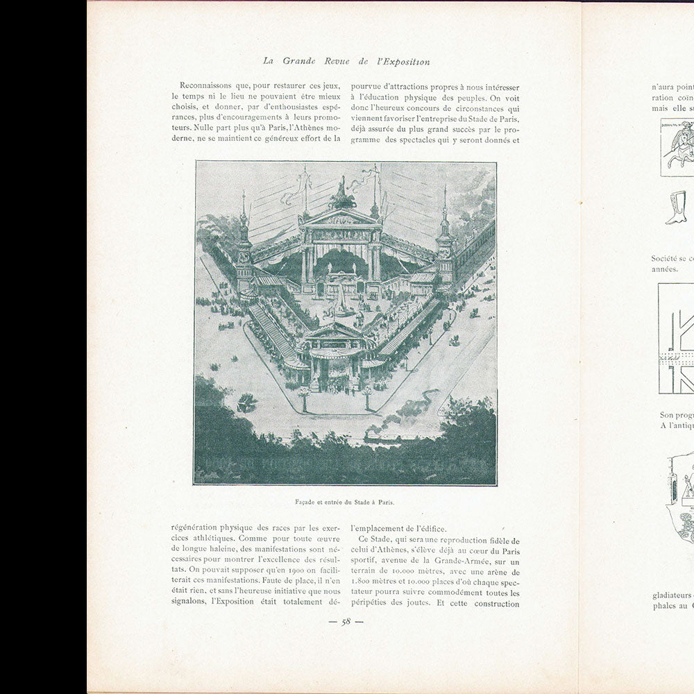 1900, La Grande Revue de L'Exposition, n°3 (janvier 1900)
