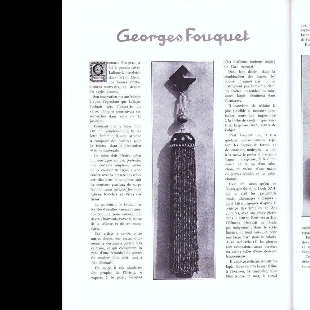 La Renaissance de l'Art Français et des Industries du Luxe (juin 1924)