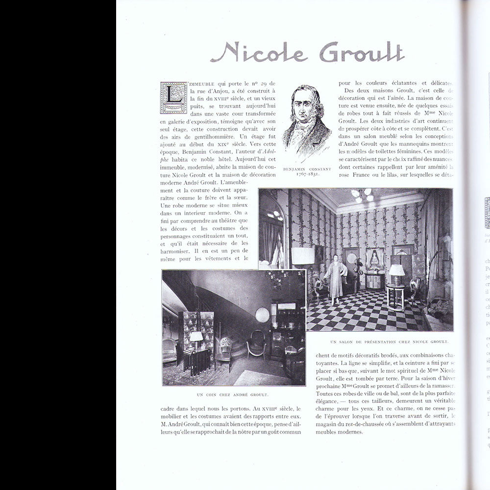 La Renaissance de l'Art Français et des Industries du Luxe (juin 1924)