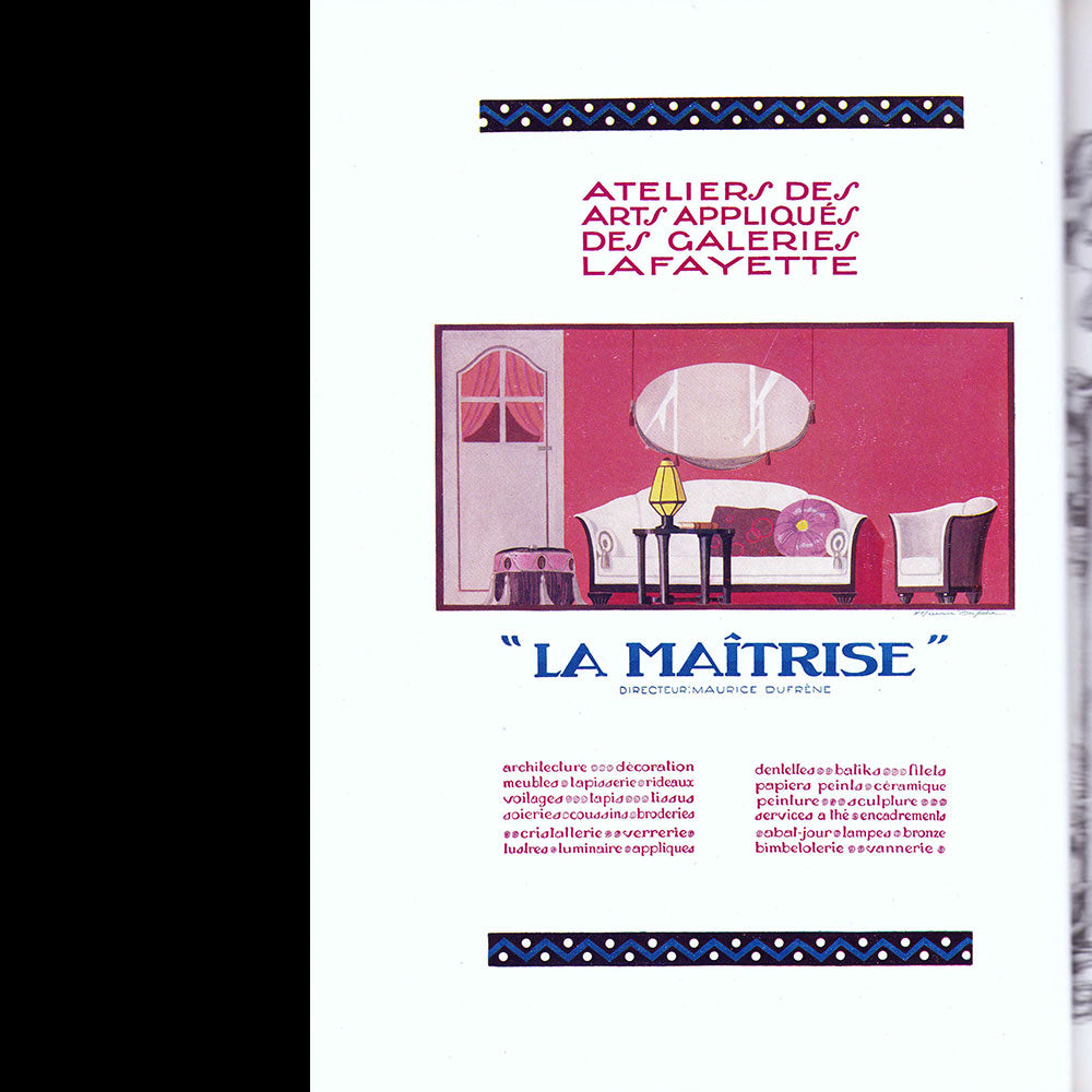 La Renaissance de l'Art Français et des Industries du Luxe (juin 1924)