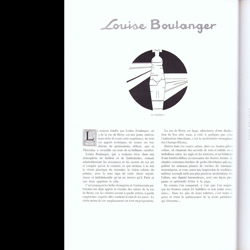 La Renaissance de l'Art Français et des Industries du Luxe (juin 1924)