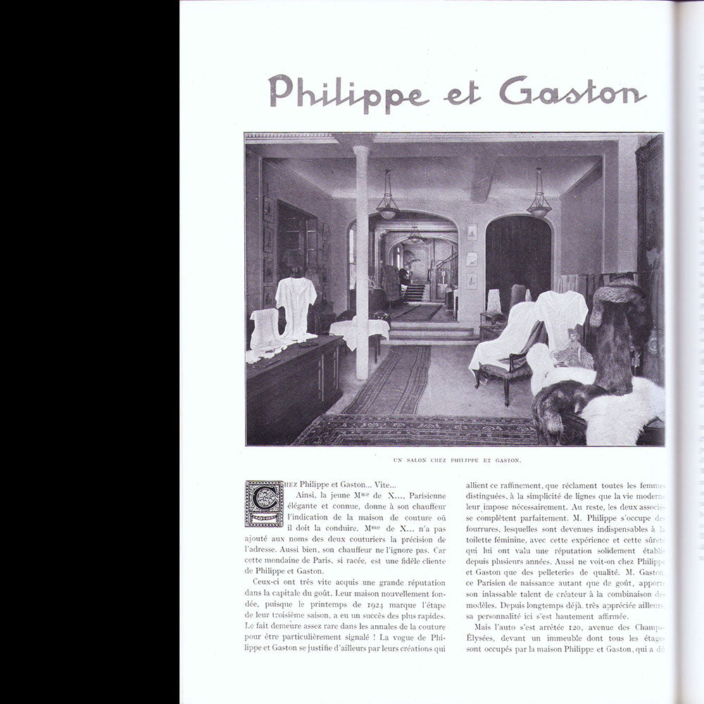 La Renaissance de l'Art Français et des Industries du Luxe (juin 1924)