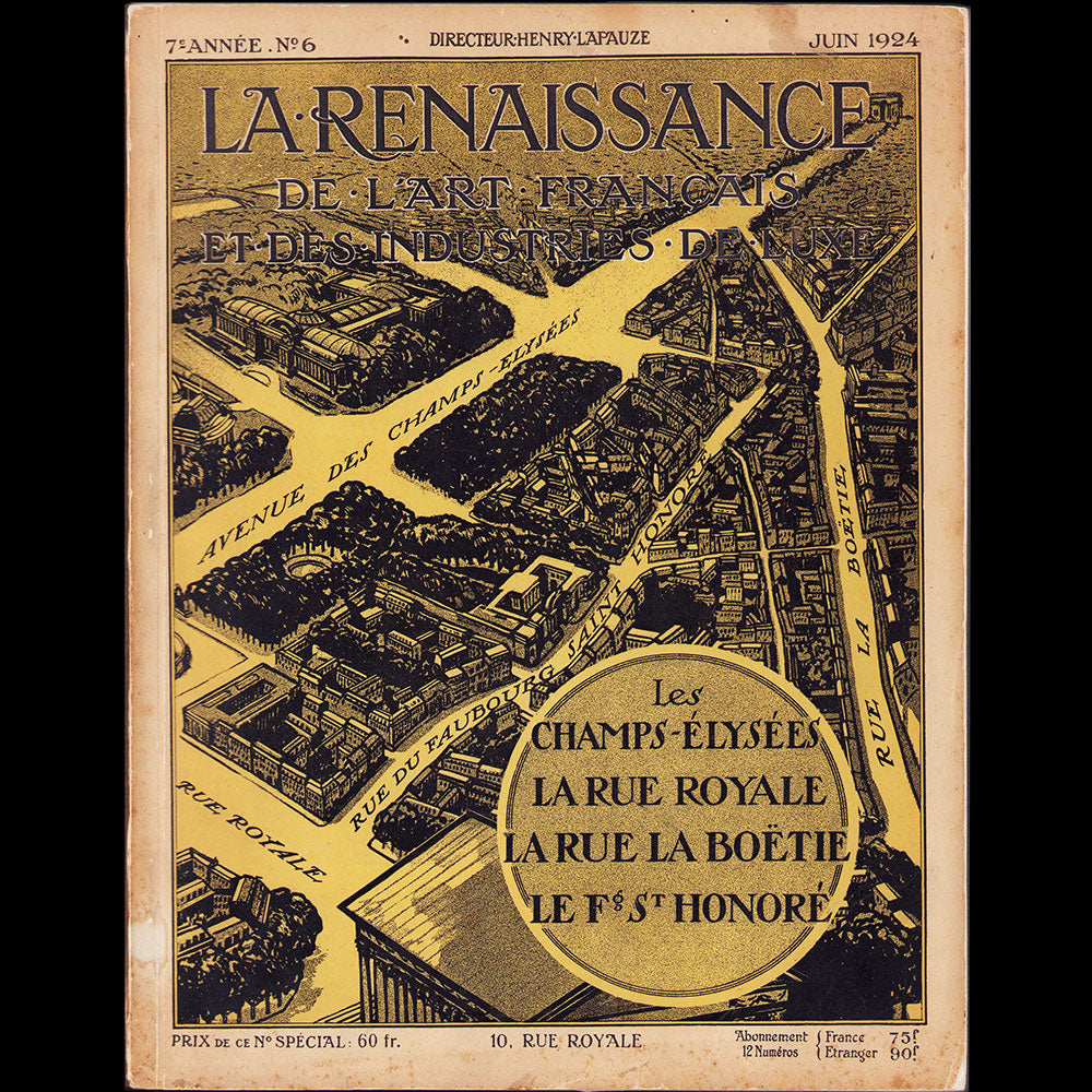 La Renaissance de l'Art Français et des Industries du Luxe (juin 1924)