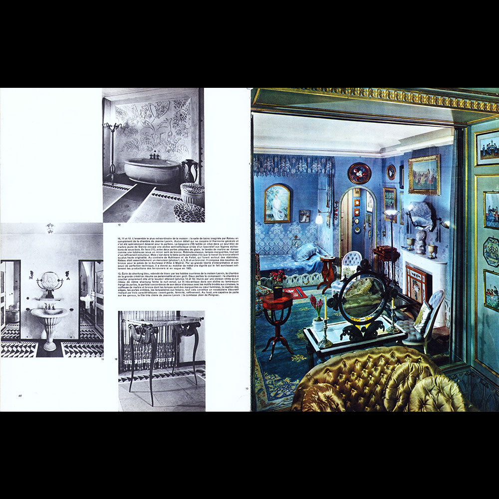 Connaissance des Arts, Au 16 rue Barbet-de-Jouy avec Jeanne Lanvin