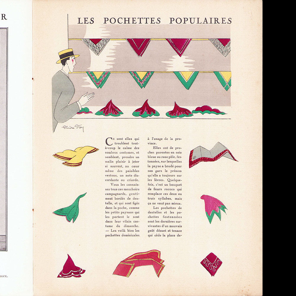 Monsieur, Revue des élégances, n43 (1923, juillet)