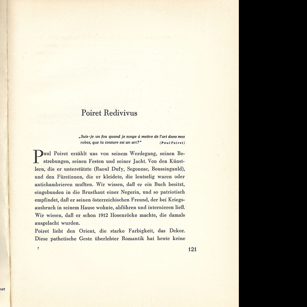 Fashion in Paris by Kathe von Porada (1932)