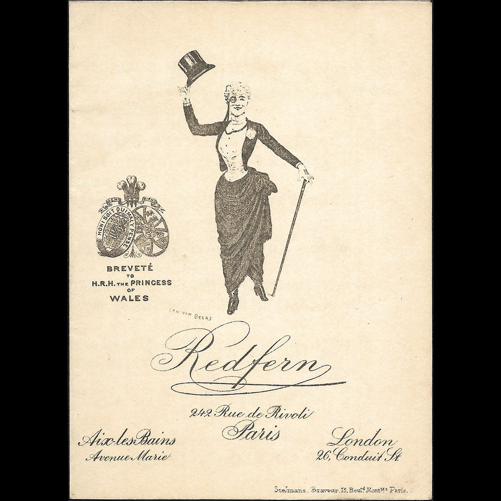 Redfern - Présentation de la maison de couture (1890s)