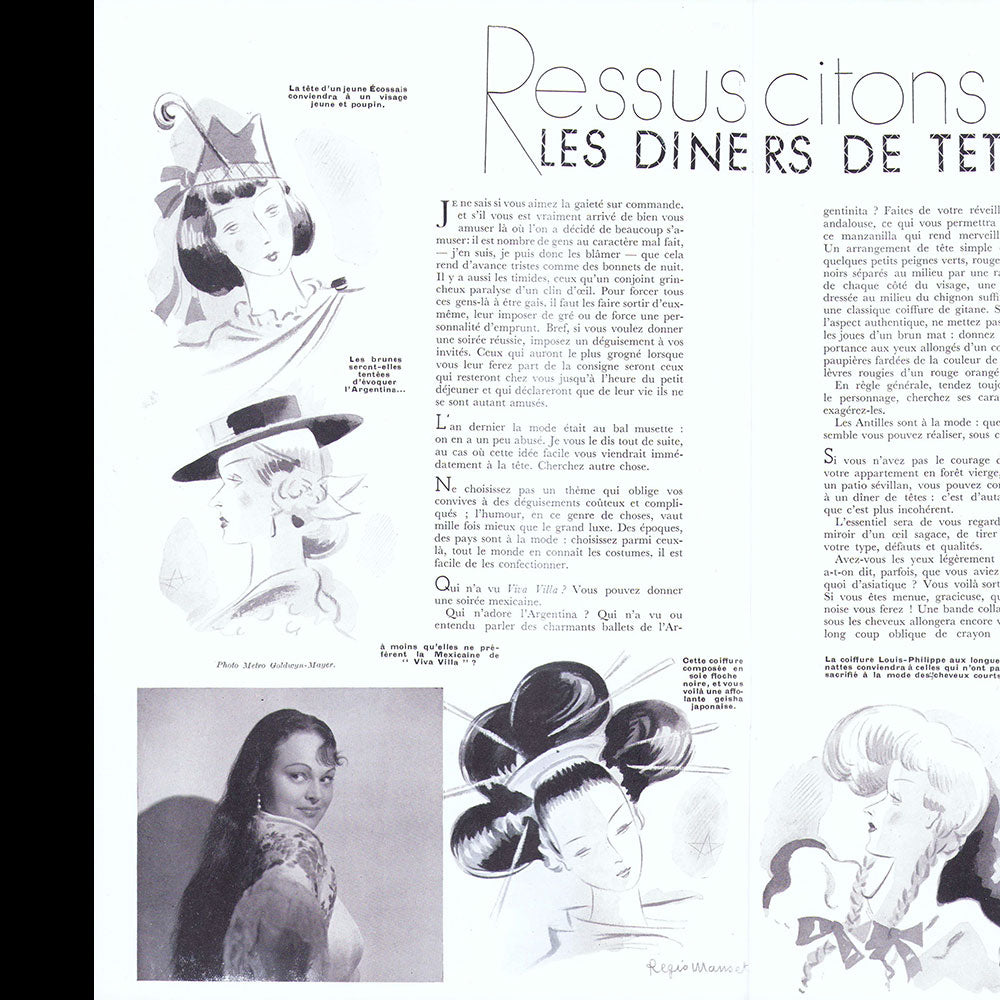 Rester Jeune, décembre 1934