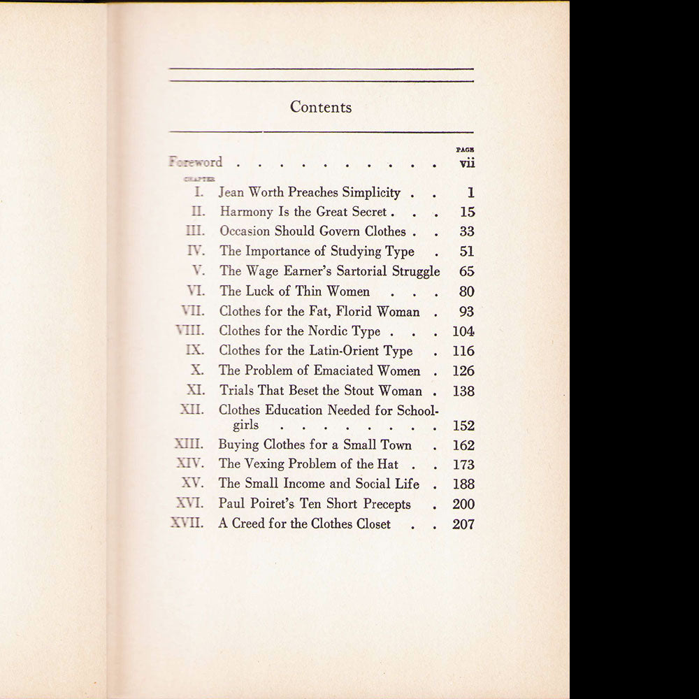 Anne Rittenhouse - The well dressed woman including chapters by Jean Worth and Paul Poiret (1924)