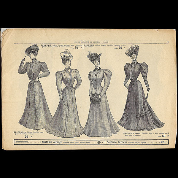 Grands Magasins du Louvre - Catalogue (circa 1890)