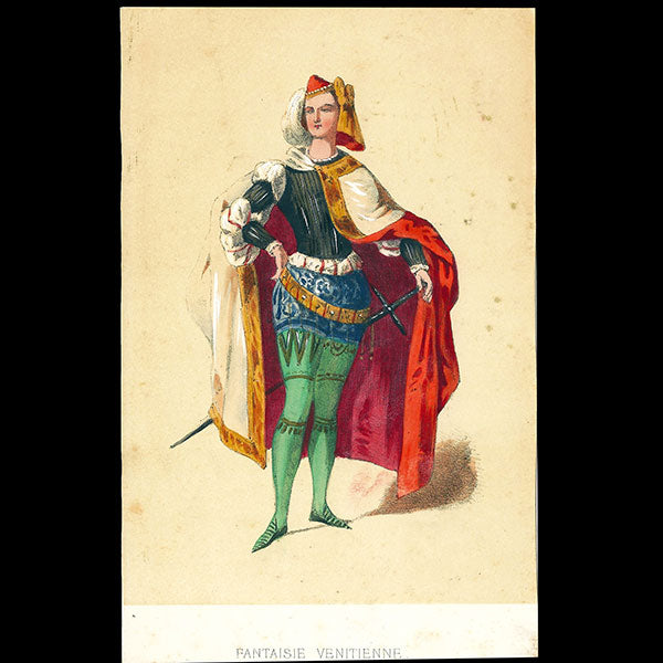 Costumes pour Bals Masqués par Charles Vernier d'après Pichat (1860)