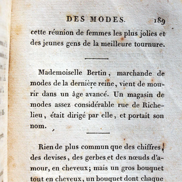 Journal des Dames et des Modes - Annuaire des modes de Paris, illustrations d'Horace Vernet (1814)