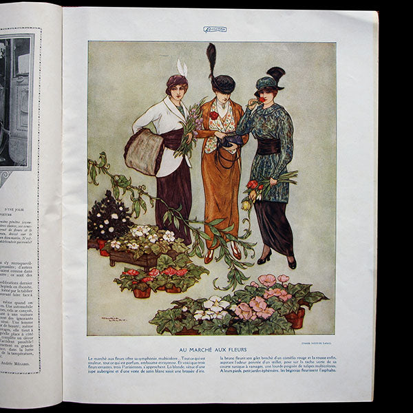 Fémina (15 mai 1913), numéro spécial de printemps, couverture de Javier Gosé