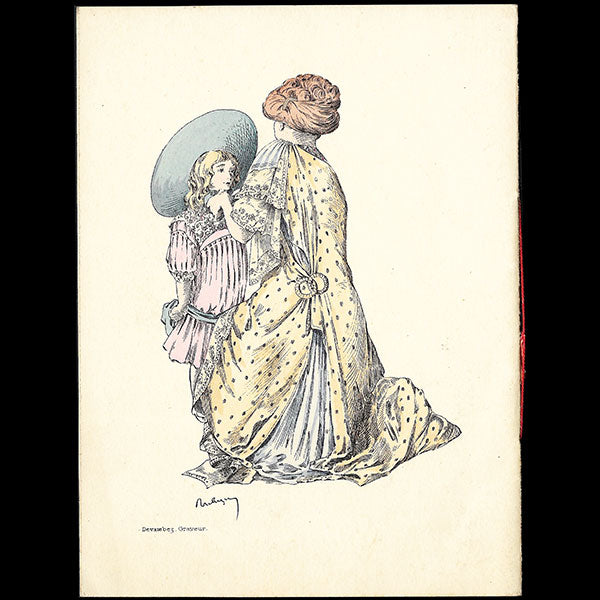 Martial et Armand - Livret de la maison de couture 13 rue de la Paix à Paris (circa 1910)