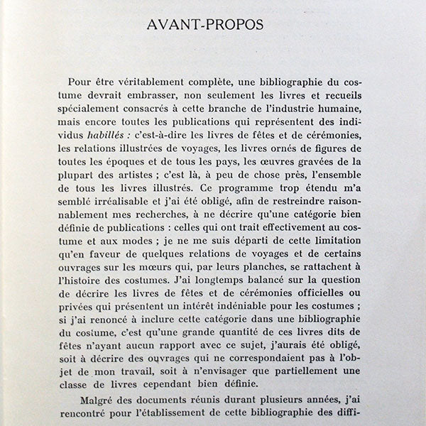 Colas - Bibliographie générale du Costume et de la Mode (1933)