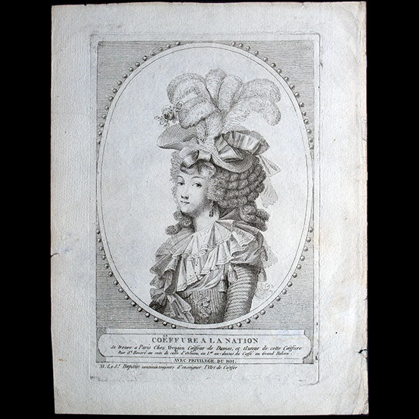 Depain - Troisième suite de coiffures (circa 1790)