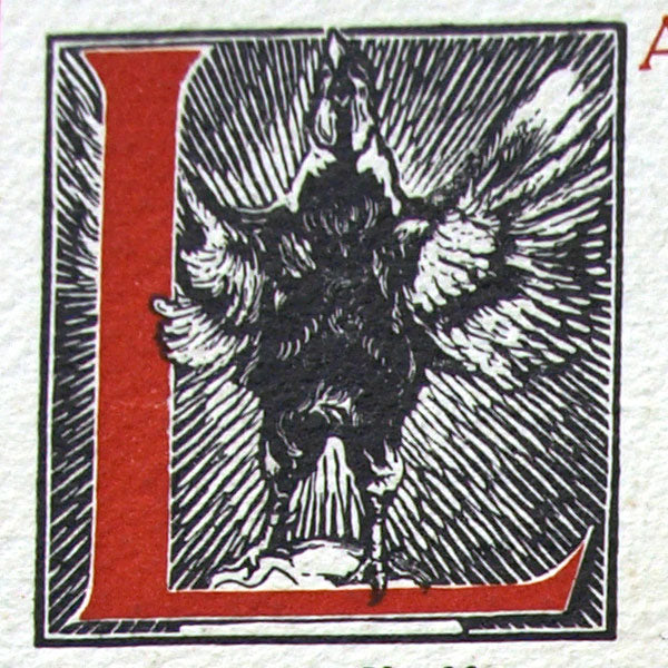 Barbier - Publication announcement for "Personnages de Comedie"