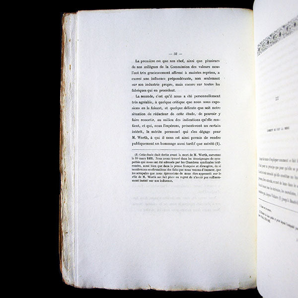 Worth - La Couture et la Confection des Vêtements de Femme, avec envoi de Gaston Worth (1895)