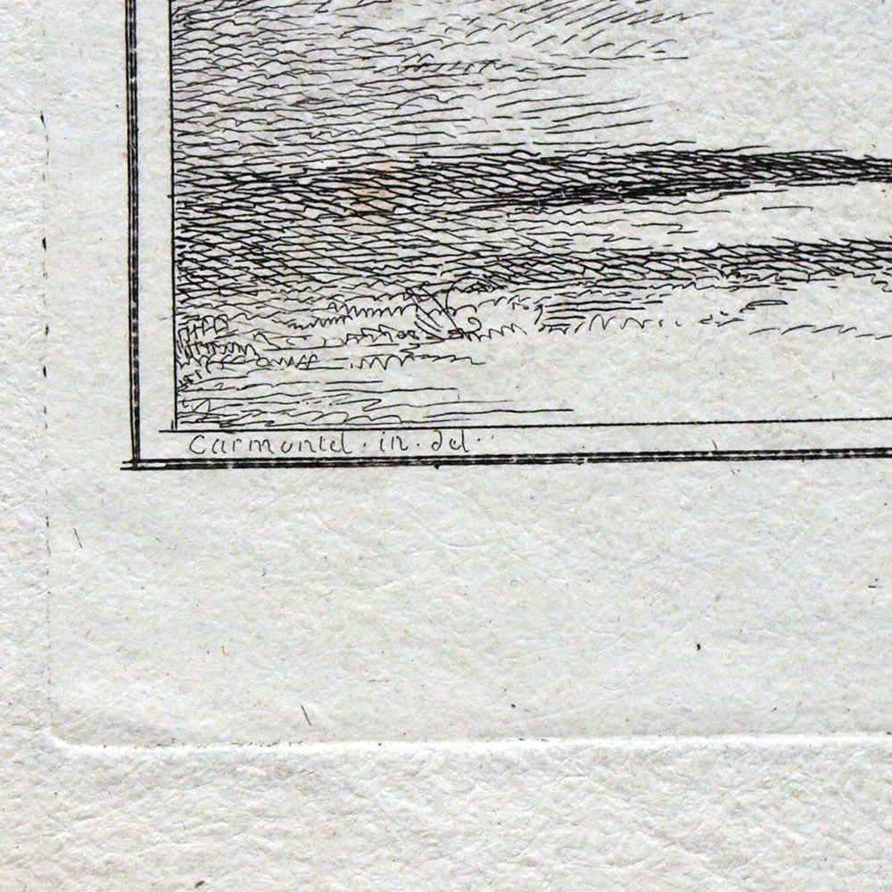 Carmontelle - Le Comte de Dunois, gravure de Fessard (1757)