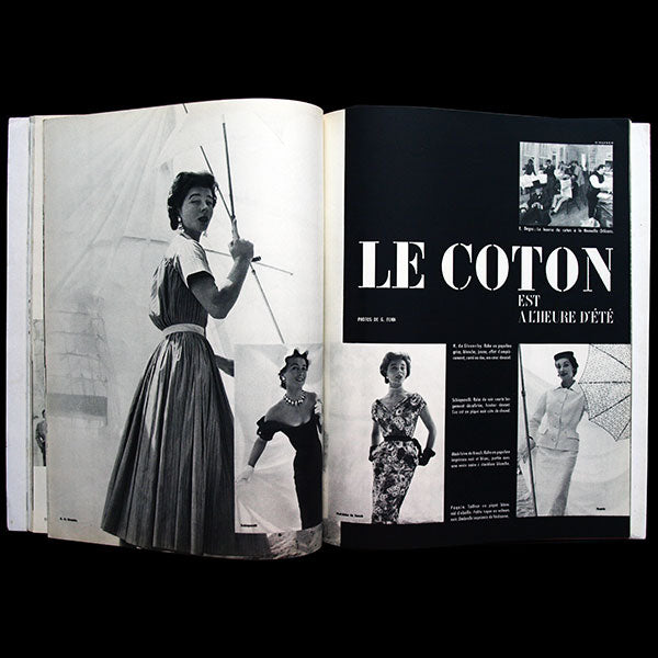 Album du Figaro, n°42, juin-juillet 1953, couverture de Richard Dormer