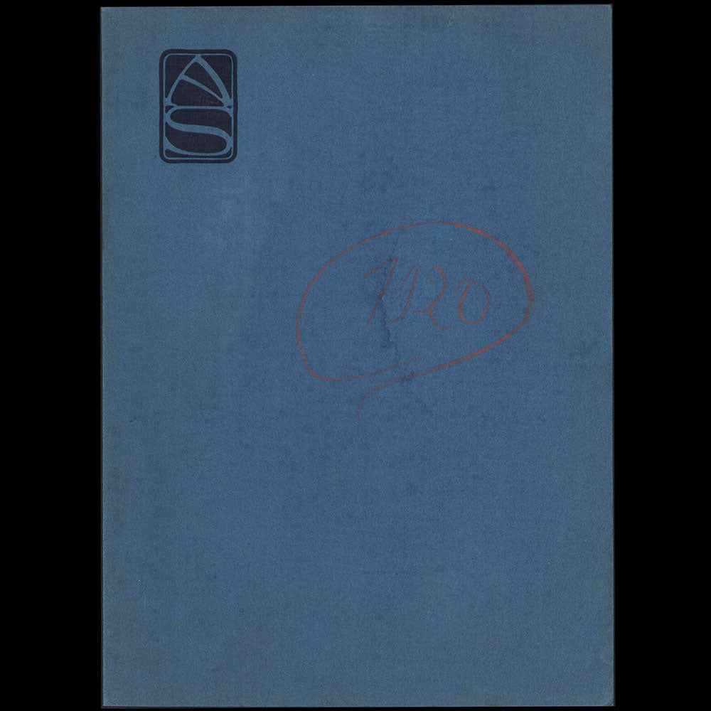 Amsterdam & Sachs - invitation illustrée par Charles Martin (1919)