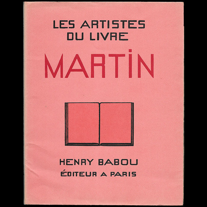 Charles Martin - Les Artistes du Livre (1928)