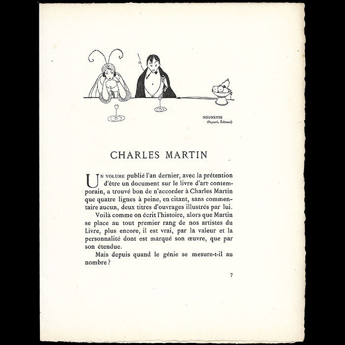 Charles Martin - Les Artistes du Livre (1928)