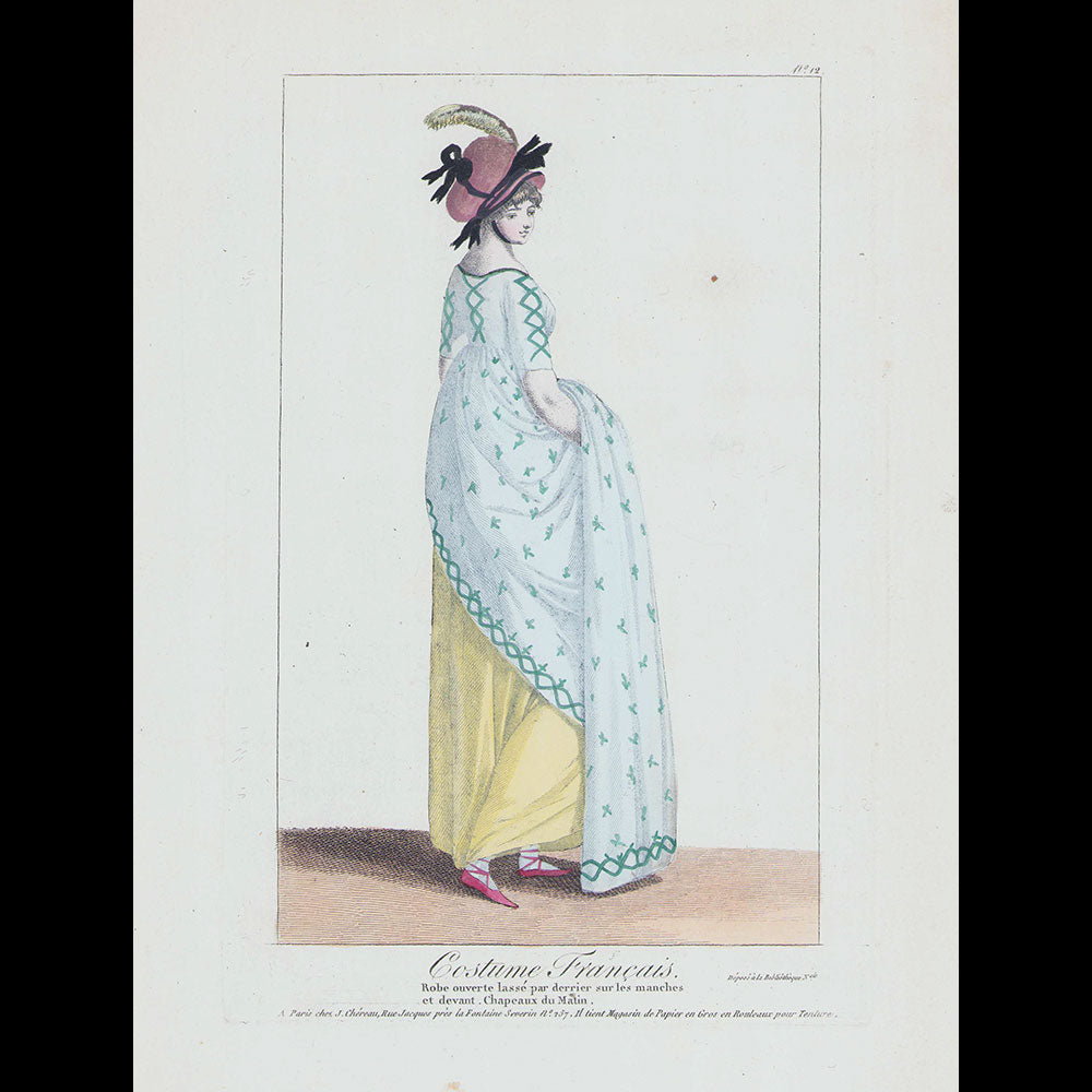 Chéreau - Costume Français - Réunion de 17 gravures (1798-1799)