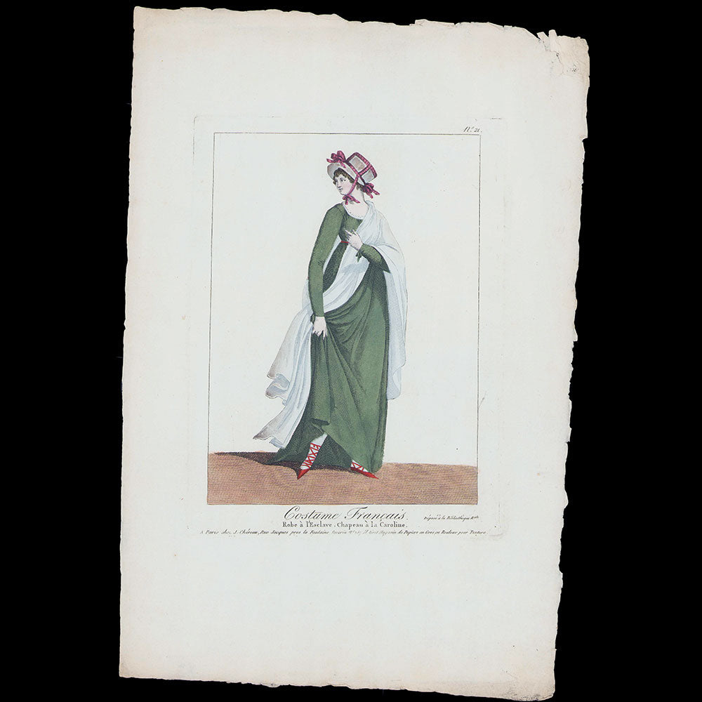 Chéreau - Costume Français - Réunion de 17 gravures (1798-1799)