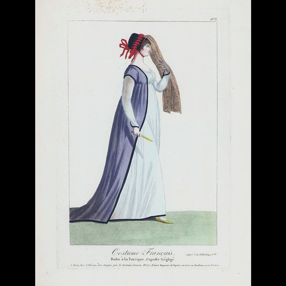 Chéreau - Costume Français - Réunion de 17 gravures (1798-1799)