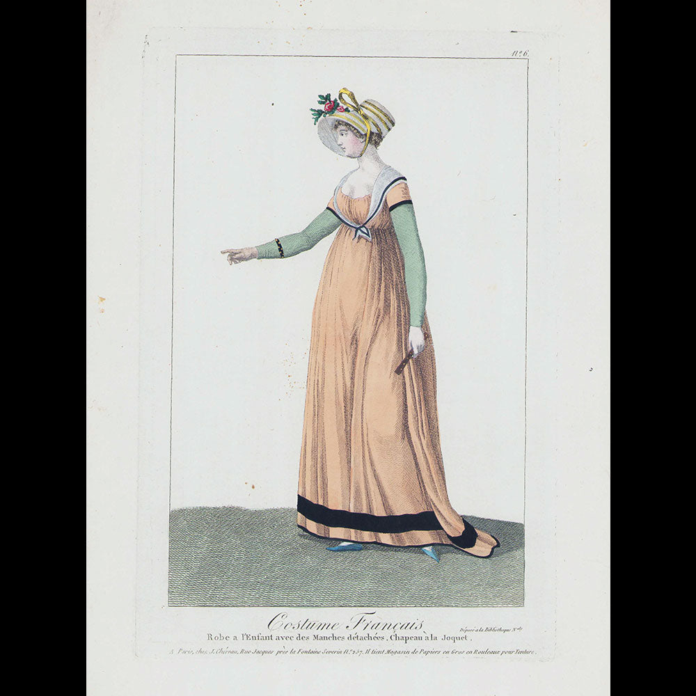 Chéreau - Costume Français - Réunion de 17 gravures (1798-1799)