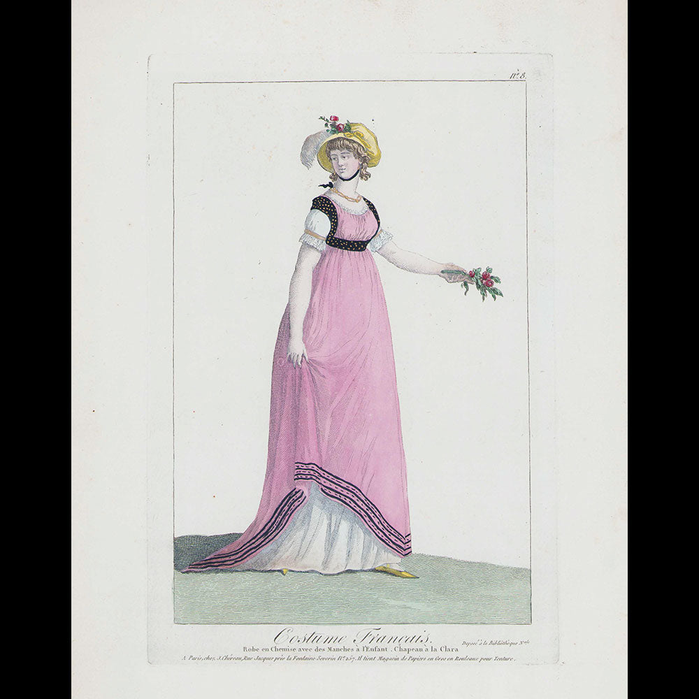 Chéreau - Costume Français - Réunion de 17 gravures (1798-1799)