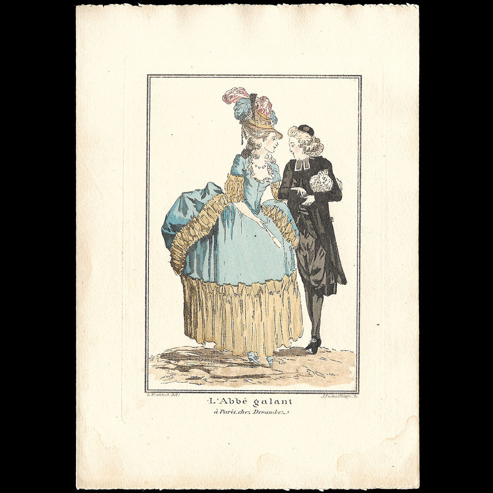 L'Abbé Galant - Carte de correspondance d'après Louis Marin Bonnet (circa 1910s)