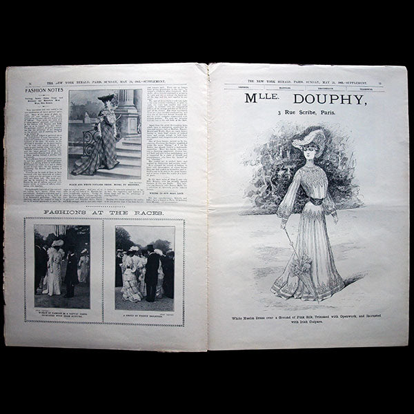 The New York Herald Fashion Supplement, May 24th, 1903