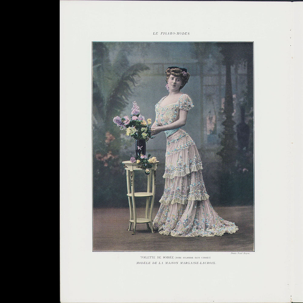 Le Figaro-Modes, novembre 1904, couverture de Juliette Dubufe-Wehrlé