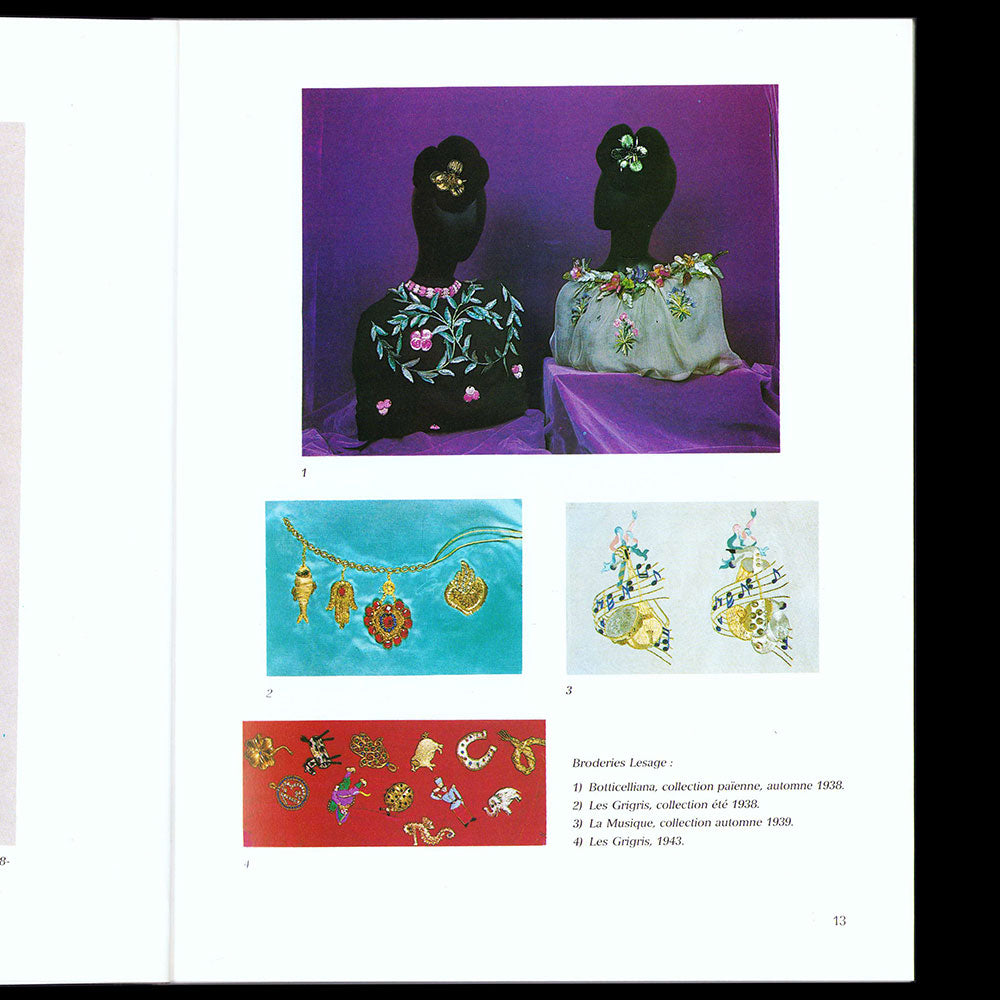 Schiaparelli - Hommage à Elsa Schiaparelli, Paris 21 juin - 30 août 1984, exemplaire avec envoi