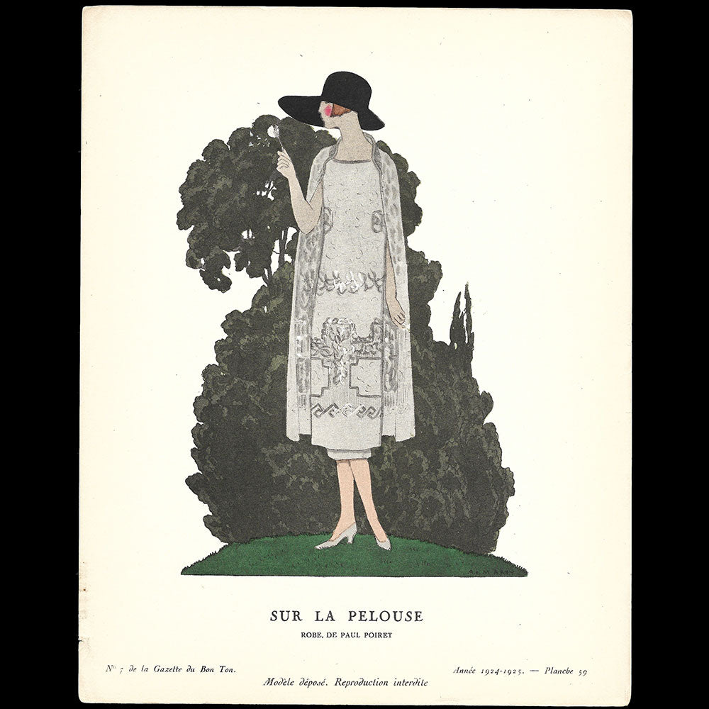 Gazette du Bon Ton (n°7, 1924-1925) - Le Pavillon de l'élégance