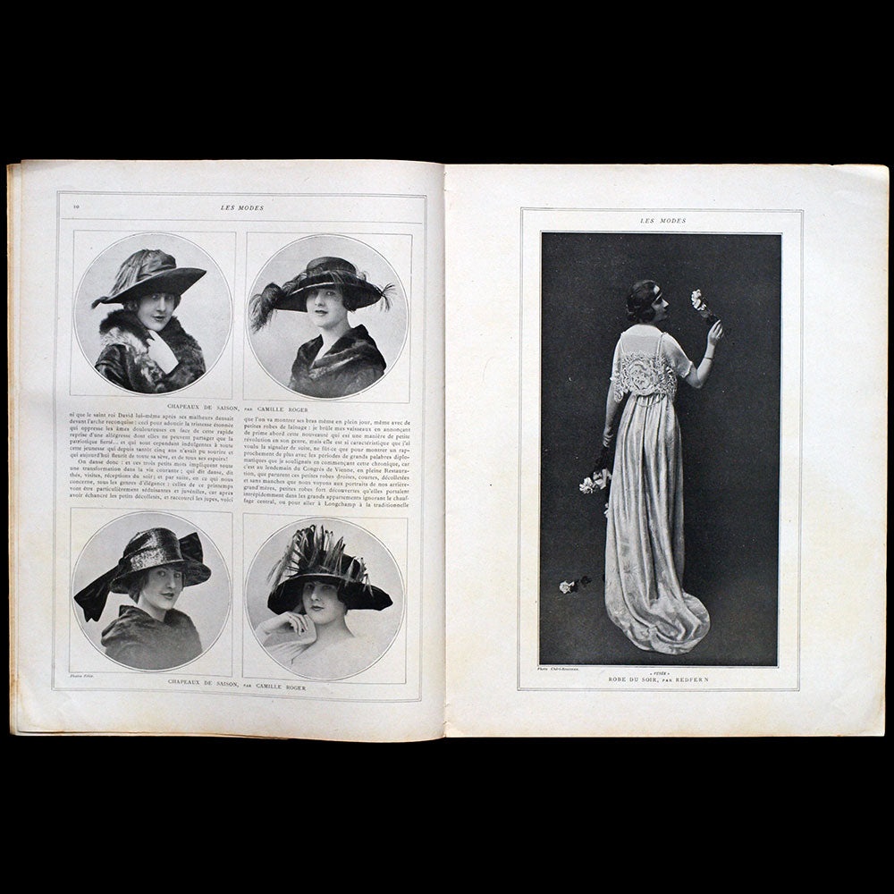 Les Modes, n° 181, couverture d'Ottorino Andreini (1919)